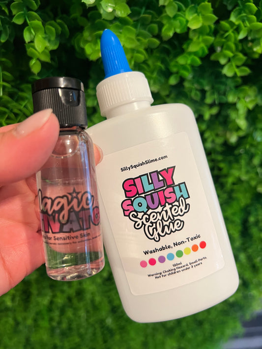 Scented Glue + Activator = DIY Slime