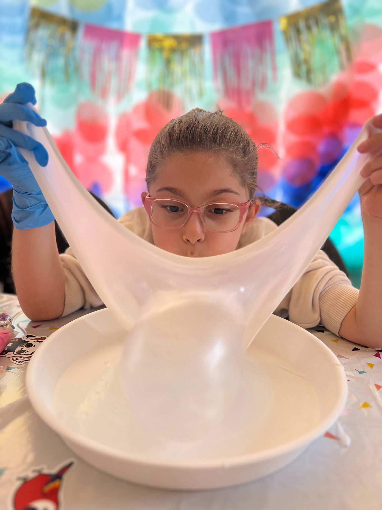 Deposit to Book a Mobile Slime Party