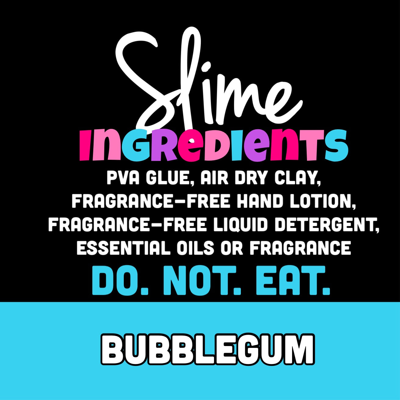 Pink Bubblegum SLIME