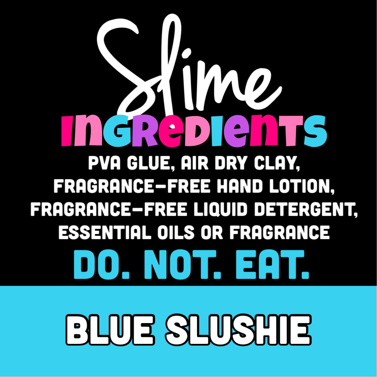 Blue Slushy SLIME