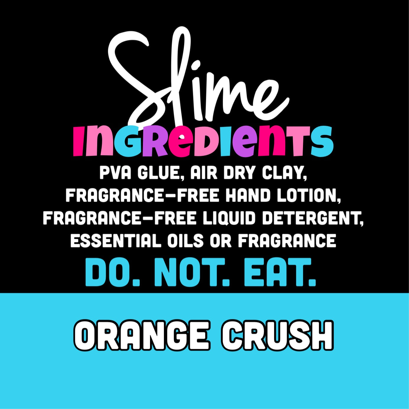 Orange Crush Slime