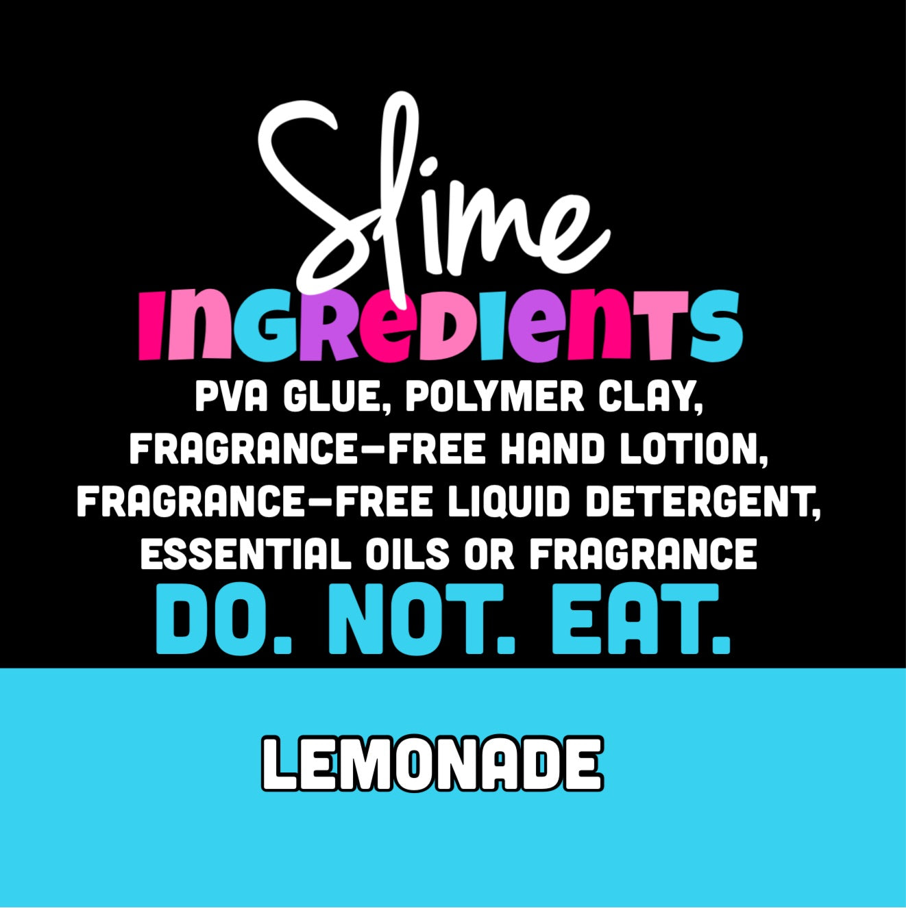 Yellow Lemonade SLIME