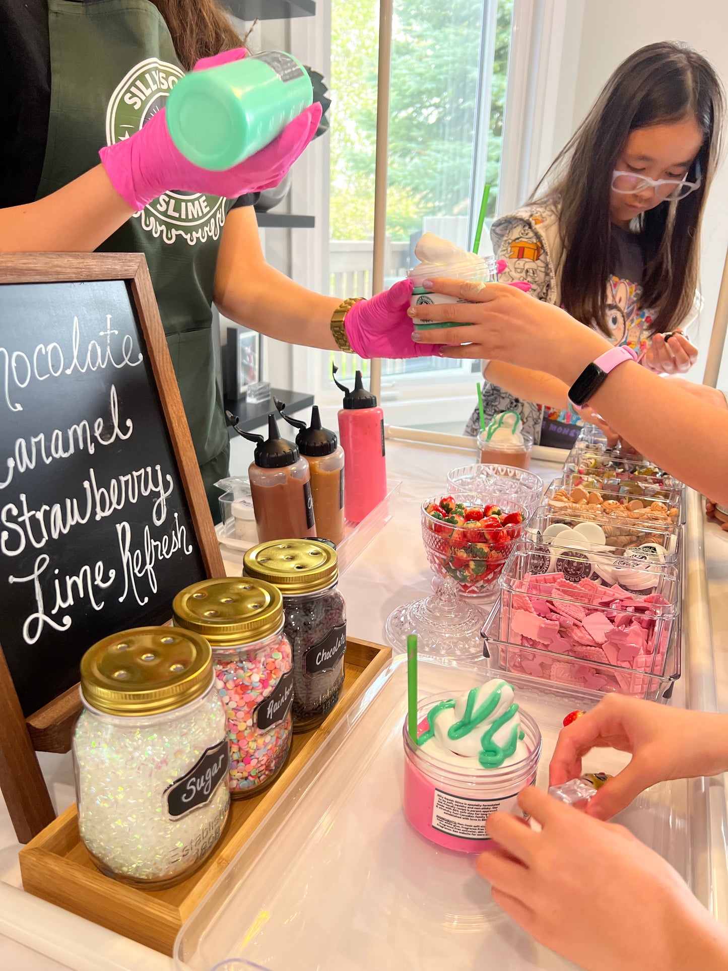 Slime Frappuccino Party (Mobile Service)