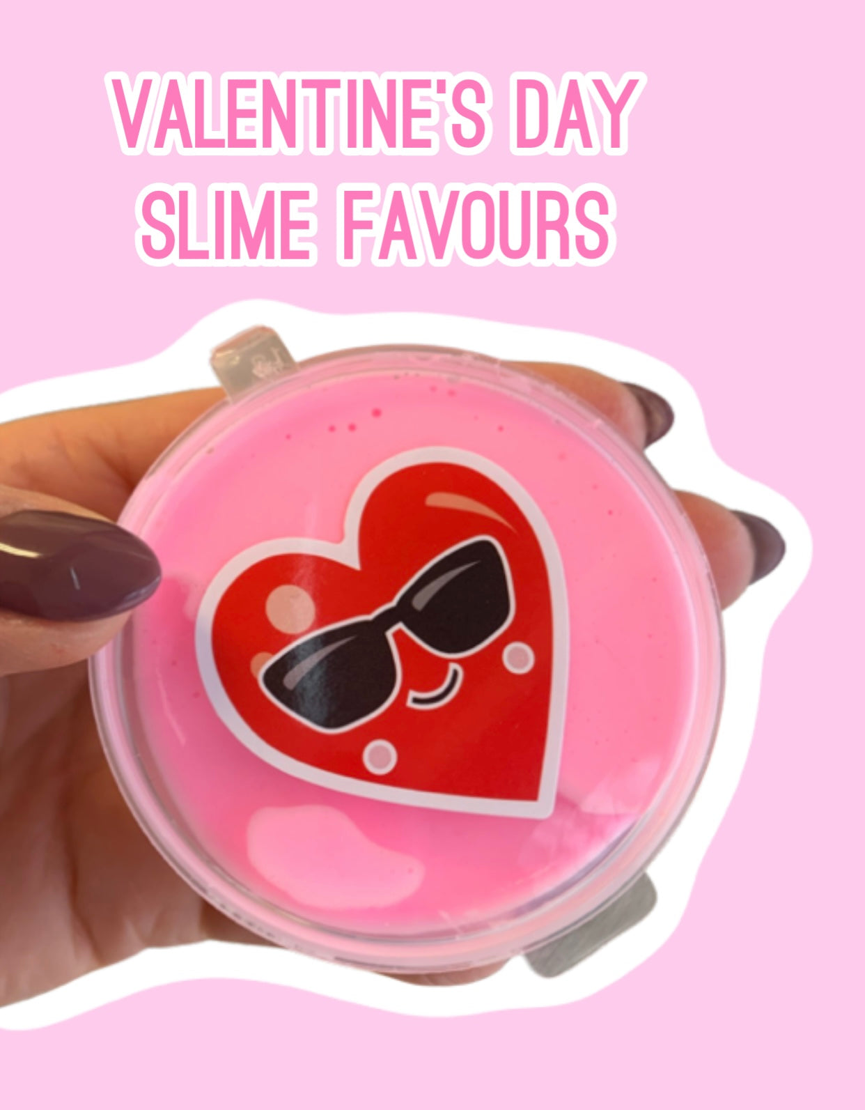 Valentine’s Day Slime Favours!