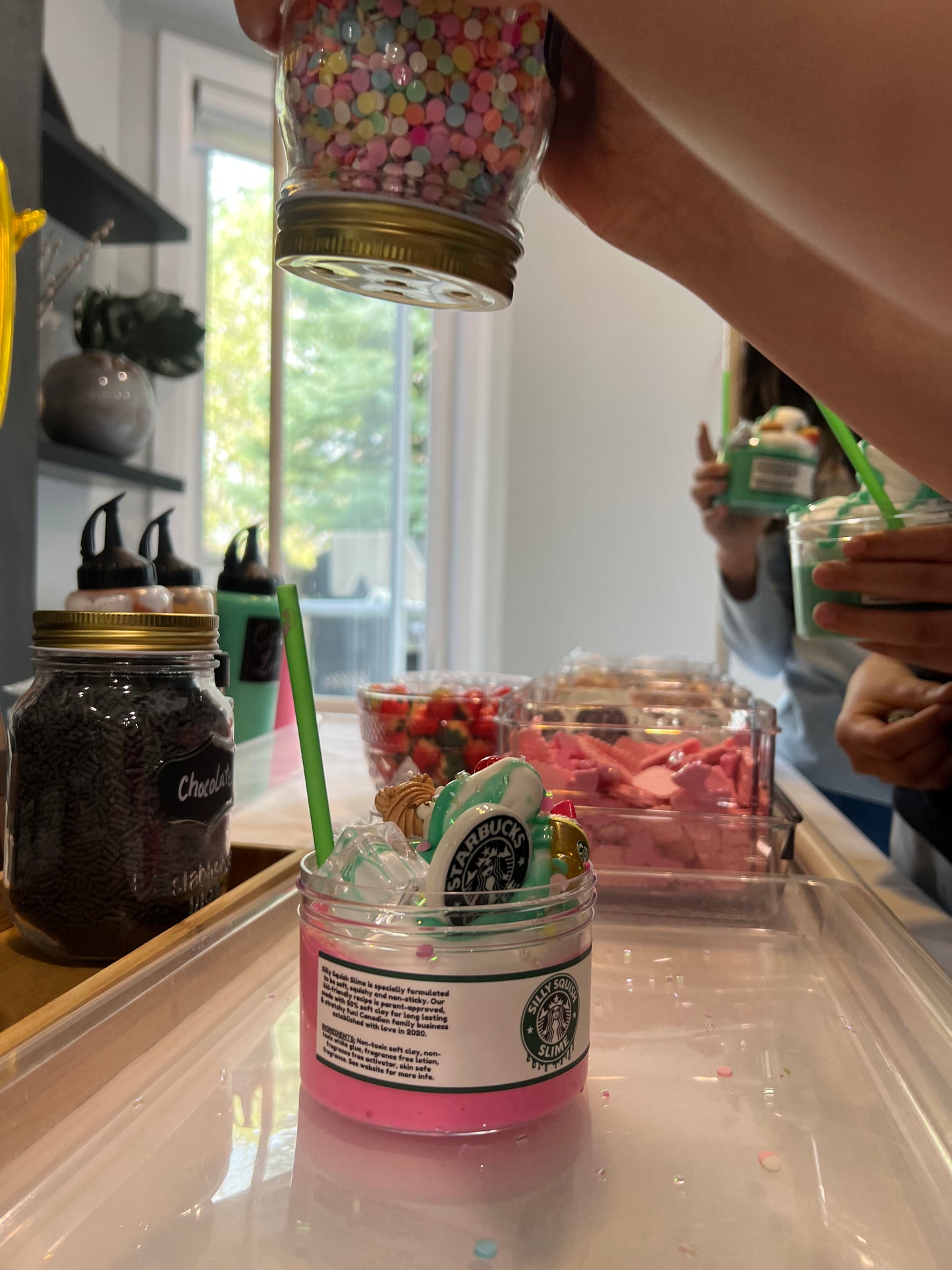 Slime Frappuccino Party (Mobile Service)
