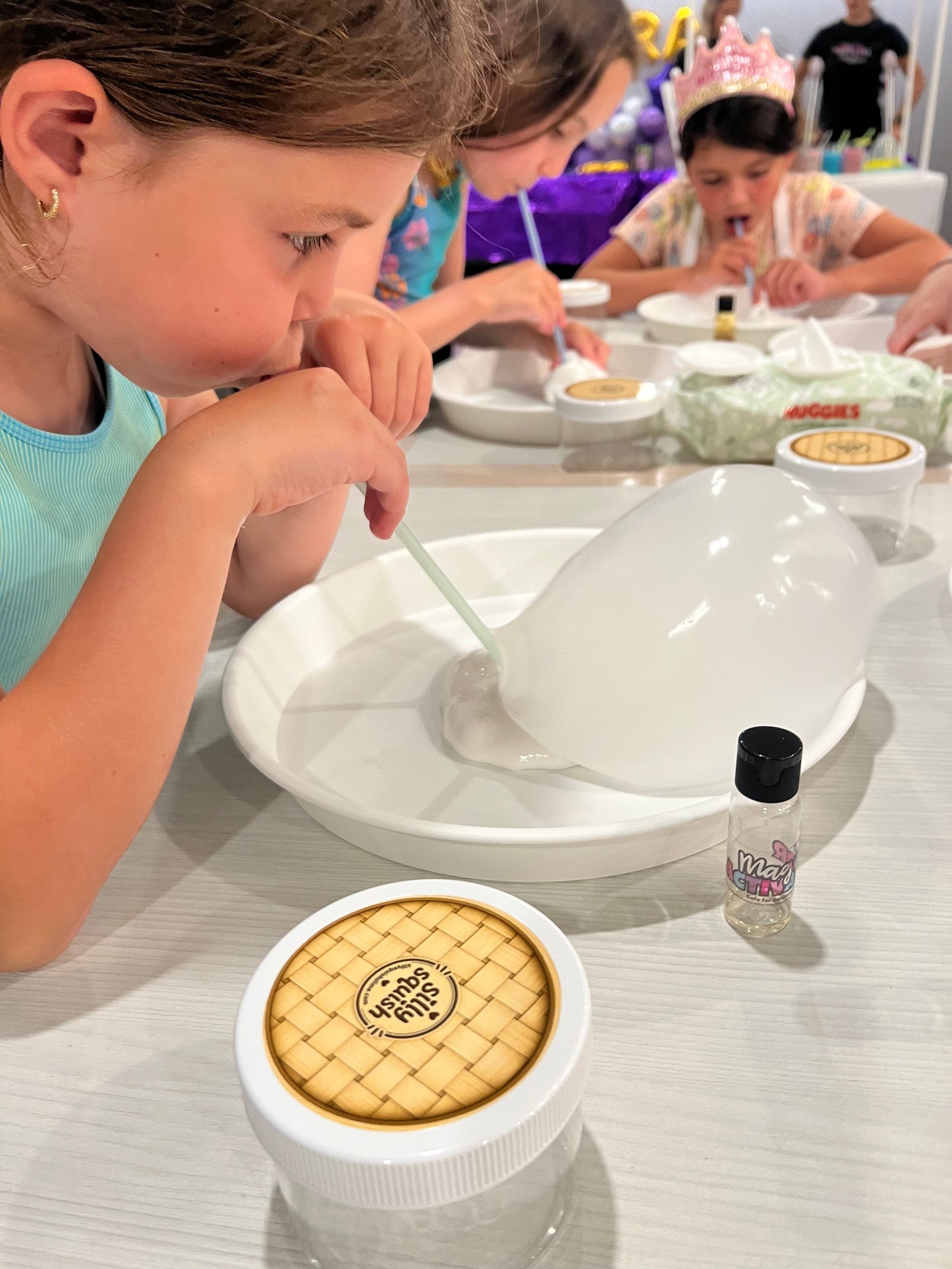 Squishy “Dumpling” Slime Party (Mobile Service)