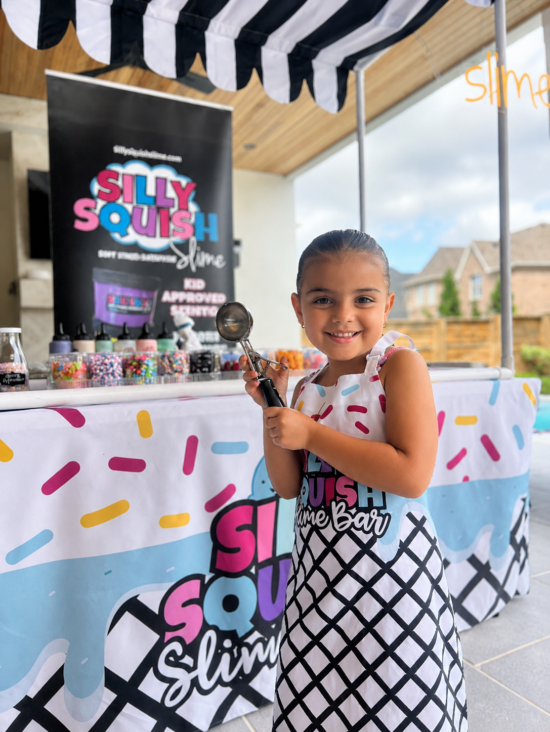 Deposit to Book a Mobile Slime Party