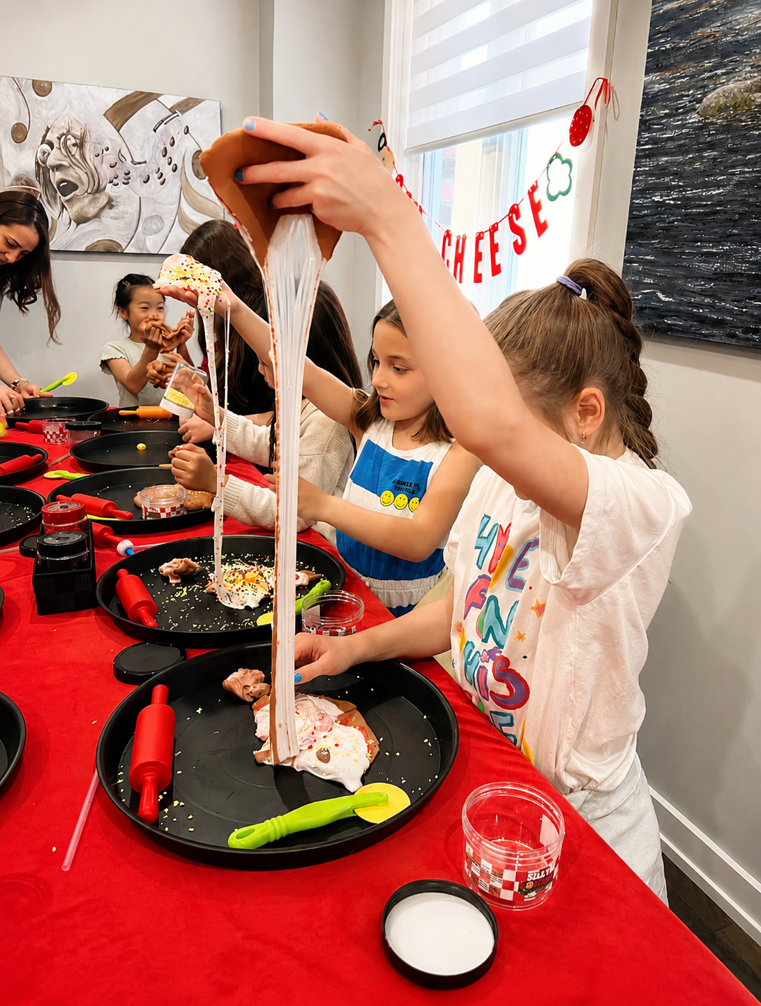 Deposit to Book a Mobile Slime Party